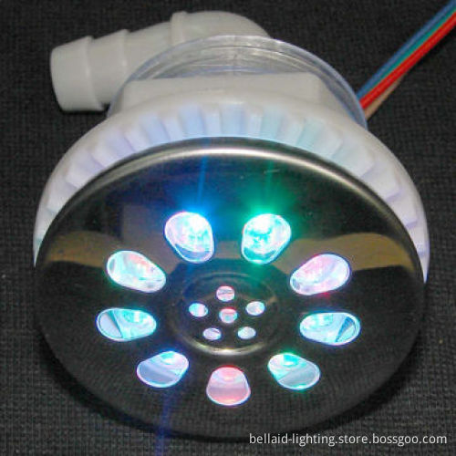 LED spa lights, 12V DC, 1W, with whirlpool light function